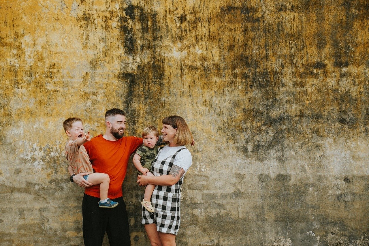 Family photoshoot in Hoi An